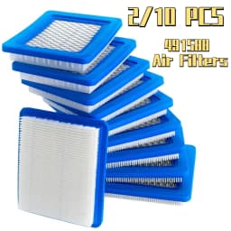 2/10pcs 491588 Air Filters For Briggs Stratton 491588 Toro 20332 Craftsman 3364 Lawn Mower O20 20 Square filter element