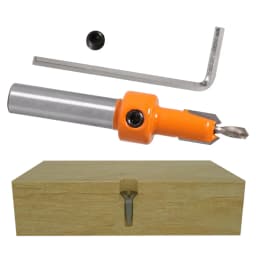 8mm Shank HSS Countersink Router Bit Screw Extractor Remon Demolition for Wood Milling Cutter