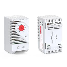 Temperature Controller KTO011 Mechanical Switch KTS011 NO NC 0-60℃ Cabinet Thermostat And Humidity Control AC 250V 10A