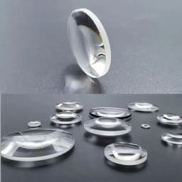 20mm 28mm 30mm 42mm 44mm 45mm 50mm 58mm K9 Optical Glass Double Convex Biconvex Lens Magnifier Focal Length 40 50 150 200 MM