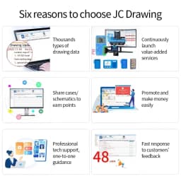JC JCID 1 Year VIP Card Schematic Diagram Bitmap Drawing Intelligent Online Dongle Schematic For iPhone Android ipad Repair