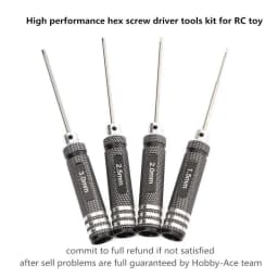 1Pcs Top Quality Titanium Nitride TiNi Hex Driver Wrench Screwdriver 1.5mm/2mm/2.5mm/3.0mm For RC Helicopter