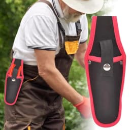 1PC Pruner Holster Gardening Pruning Shears Cover Garden Scissors Waist Bag Garden Scissors Case Trimming Holster Tools Belt