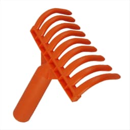 Olive Rake Heads 9-Tooth Rake Multipurpose Plastic Shovel Rake Olive Picking Rake Gardening Tools Inner Diameter 2.5cm