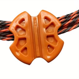 2pcs Gripper,Anti Slip Handguard,Threading Tool,Electrician Threading Auxiliary Tool Suitable for Wire Thickness of 3-6mm