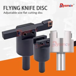 C12-40-10-5 Flying Knife Disc Plane Adjustable Size SCLCL Cutter Shank Lathe Machining Center Tools CCGT060204-AK Milling Insert