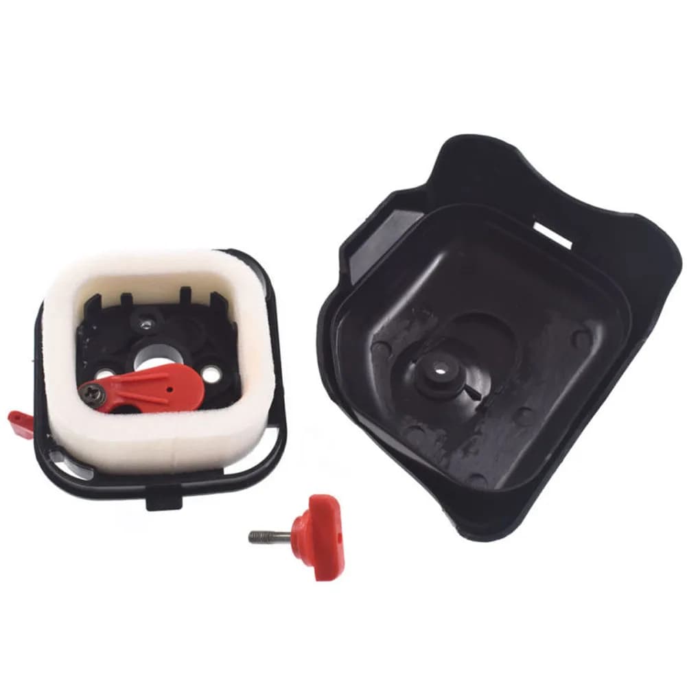 1 Set Air Filter Assembly With Cover For Zenoah G26LS Strimmer Brushcutter 25.4CC Gasoline Engine Lawn Mower Parts Replacement