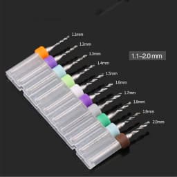 10pcs/50pcs 0.1mm to 3.175mm PCB Mini Drill Bit Tungsten Steel Carbide for Print Circuit Board CNC Drill Bits Machine