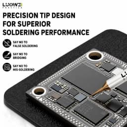 LUOWEI C210K/I/J Soldering Iron Tips Set Ultra-Fine High Precision Heat-Conductive for Phone IC Jumper Wire Soldering Work