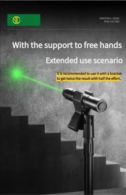 Self-Leveling Laser Tool: Cross Line Laser Level, Infrared Positioning Pointer & Alignment Marking Pen for Construction, Enginee