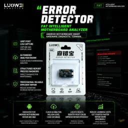 LUOWEI LW-FAT Error Detector Intelligent Motherboard Analyzer UART Log Capture Tool for Android Phone Repair Diagnostic Kit