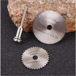 8Pcs/set Hss Cutting Discs,Mini Circular Saw Blades, High Speed Steel Cut-off Rotary Tool Cutting Disc for Dremel Accessorises