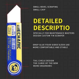 MECHANIC X20/X22 High Toughness Tin Scraper Solder Paste Scraping Knife for Mobile Phone Repair Tools Thickness 0.2mm