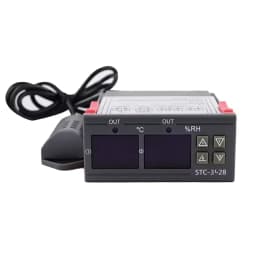 Dual Digital Thermostat Temperature Humidity Control STC-3028 Thermometer Hygrometer Incubator Controller AC 220V DC 12V 24V