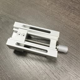 1Pc Mini Drill Press Vise with Rubber Soft Jaws, 0-47mm Clamping Range Mini Vice Clamp for Crafts, Modeling & Repairs