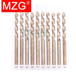 MZG 1/5/10pcs 1-13mm Drill Bit Set M35 High Speed Steel Twist Straight Shank Tool For Wood Metal Steel Hole Drilling Cutter