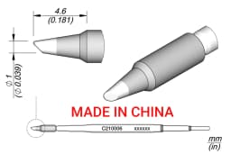 YUANPIN Soldering Iron Tips C210-006/028/031/027 Lead Free Heating Core Compatible JBC Sugon Aifen Aixun Handle Solder Iron