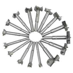 10mm-40mm Forstner Carbon Steel Boring Drill Bits Woodworking Self Centering Hole Saw Tungsten Carbide Wood Cutter Tools Set