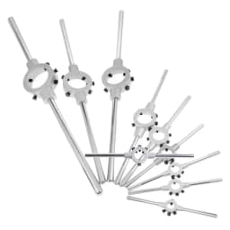 Round Die Wrench Adjustable Manual Die Wrench Holder Circular Die Handle Hand Tool For Dies Threading Tools