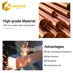 Praylee All Types Laser Nozzles Single/Double Layers Dia.28/D32mm for Raytools Precitec WSX HSG Bodor HANS Fiber Cutting Machine