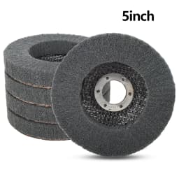 SIFANG 4/4.5/5 Inch 1PC Nylon Fiber Flap Polishing Wheel Disc 600 Grit For Angle Grinder For Wood Metal Buffing