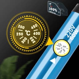 110V 220V 60W US/EU Plug Electric Soldering Iron 908 Adjustable Temperature Soldering Iron With Quality Soldering Iron Stand