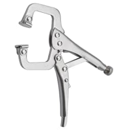 5 inch Mini C Clamp Weld Clip Woodwork Fix Plier Pincer Tong Tenon Locator Pad Wood Work Alloy Steel Hand Tool Grip Vise Swivel