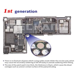 MECHANIC Magic Tag Dot Repairing Solder Lug for Mobile Phone Welding Flywire Replacement Spot Soldering Jumper Wire Repair Pad