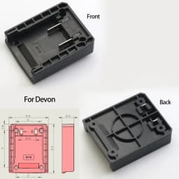 1PC DIY Adapter Converter Base Charging Head Shell For Makita For DeWalt For WORX For Milwaukee 18V Lithium Battery Connector