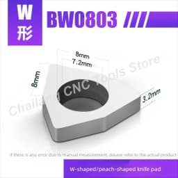 MT1603 MT1604 MV1603 MS1204 MC1204 MD1504 MT2204 MW0603 MW0804 MD1506 Carbide CNC Shim Seat Knife Pad for Holder Spare Parts