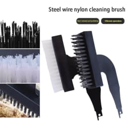 Electric Cleaning Brush Saw Reciprocating Saw Universal Wire Nylon Brush Rust Head Cleaning Paint Grinding Tools Removal
