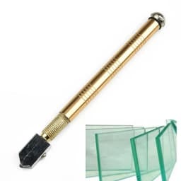 1PC 175mm Portable Professional Glass Cutter Antislip Handle Glass Cutter Glass Cutter Blade Cutting Tools