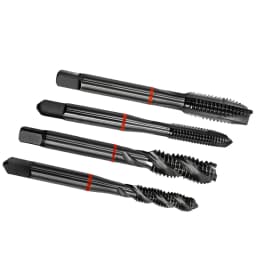 HSSE JIS Standard With OX Spiral Pointed Taps M2M3M4M5M6M8M10M12M14M16M18M20M22M24 Spiral Fluted Tap Machine Screw Thread Taps
