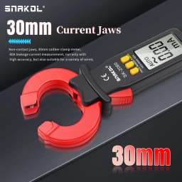 SNAKOLSK2060 Professional Leakage Current Test Digital Clamp Meter 20mA~60A Leakage Detection Precision Current 0.01A Auto Range