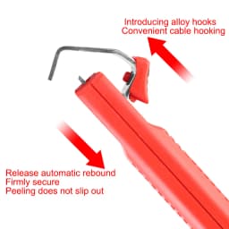 NICEYARD 8-28mm Wire Stripper Stripping Round Cable Insulation Cutter Plier Crimping Tool for Rubber Cable Electric Hand Tools
