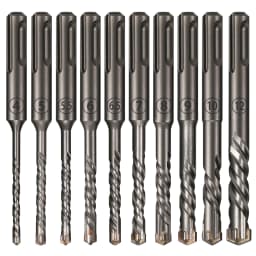 1Pc Concrete SDS Plus 4-12mm Bit Cross Cutter Head Double Auger Hammer 110mm Wall Brick Block Electric Hammer Masonry Bit