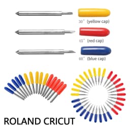 30/45/60 Degrees Replacement Blades For Roland Cricut Plotter Blade Knife Cutter Blades For Power Tools Cutting Plotter