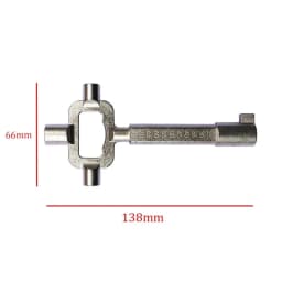 Multi-Purpose Lock Cylinder Gauge Cam Turner Spindle Turner Tool for Locksmith Auto Repair and Cylinder Removal Accessories