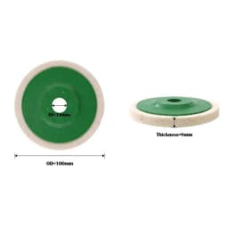 3/10pcs Wool Polishing Wheel Buffing Pads Angle Grinder Wheel Felt Polishing Pad Disc Angle Grinder Accessories for Car Maintain
