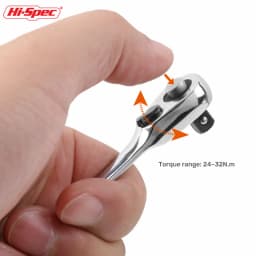 Mini 1/4 inch Double Ended Quick Socket Ratchet Wrench Socket Screwdriver Bit Driver Quick Release Ratchet Wrench Hand Tools