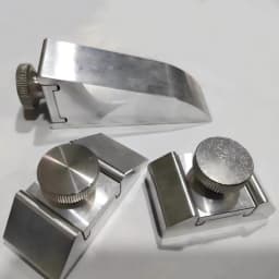 1Pc Aluminum Alloy Sandpaper Rack Grinding Clip Inner Corner Plane Polishing Hand-held Sandpaper Leather Edge Grinder