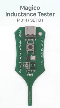 Magico Inductance Tester with Digital Display Real-Time Frequency Monitoring Electromagnetic Frequency Analysis Device