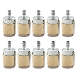 5-10Pieces Fuel Filter with Excellent Filtering Effect Is Suitable for Garden Machinery Equipment Brush Cutters and Chainsaws