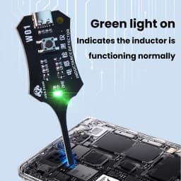 W01 Type C Inductance Tester Mainboard Coil Tester Inductance Detector Electromagnetic Induction Quick Fault Check Repair Tool