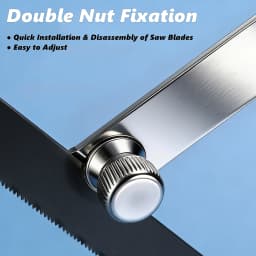 Mini Hacksaw Stainless Steel Frame Small Hacksaw Household DIY Small Handheld Saw Hand Saw for Wood / Plastic / Metal Cutting