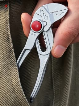 4 Inch Adjustable Water Pump Pliers Mini Multifunctional Plumbing Pipe Wrench Industrial Grade High Hardness Hand Tool
