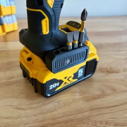 2 Pack Hex Bit Organizer Holder Fit Dewalt 12V/20V Drill,StorageCase Holds10pcs1/4 Inch HexScrewdriverBits Power Tool Accessory