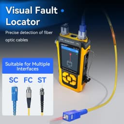 Noyafa POE Wire Network Cable Tester Tracker with NCV Detection Optical Power Meter RJ45 RJ11 LAN Fault Locator Tracker NF-8518