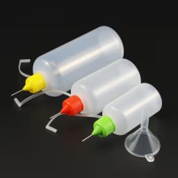 5pcs 10ml-120ml Precision Tip Applicator Bottles NeedleTip Squeeze Glue Bottles with 2 Mini Funnels for DIY Paint Paper Quilling