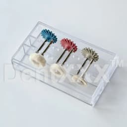Diamond Rubber Polisher Kit Polishing Wheels 2.35mm Shank Polishing Tools